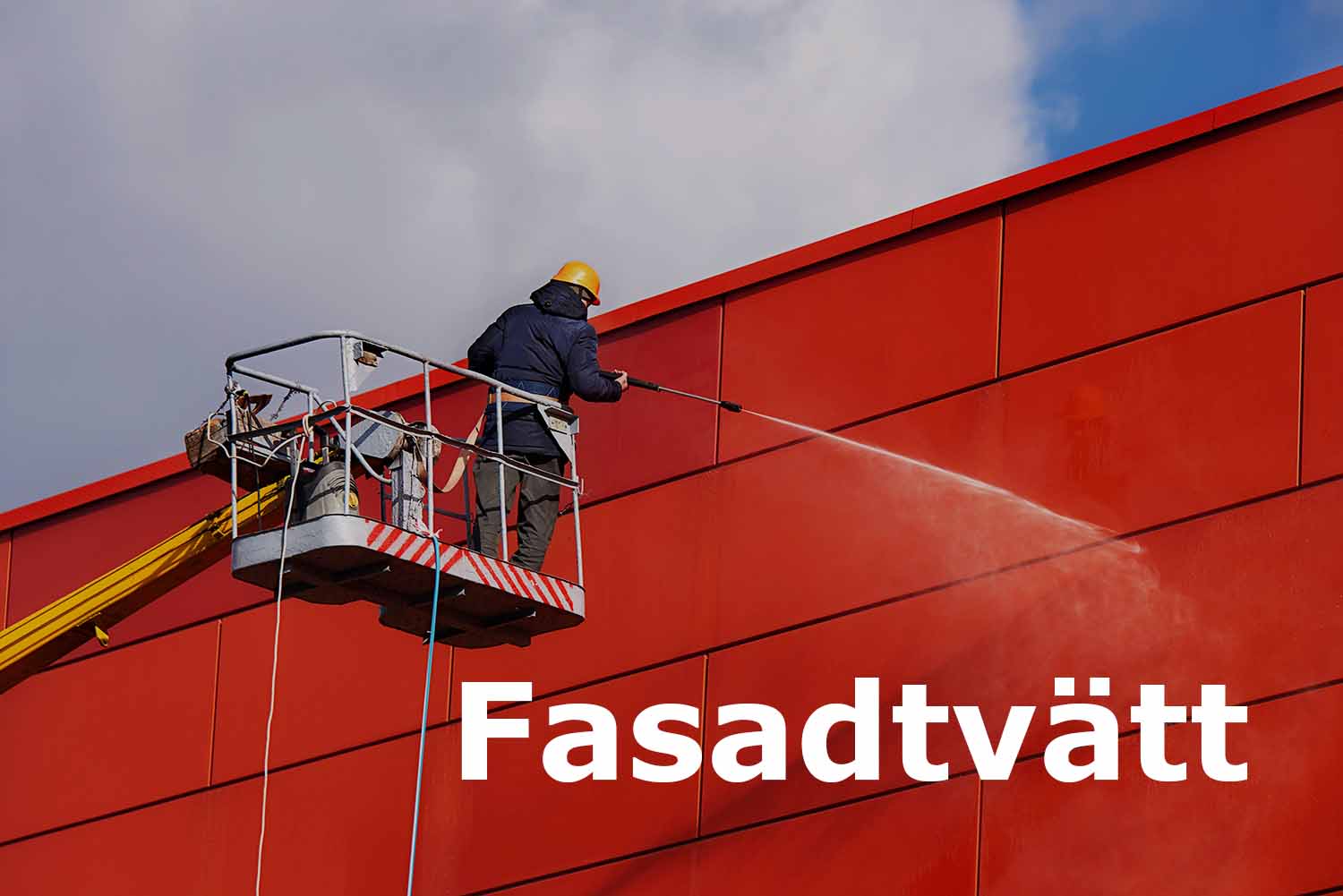 proffsig fasadtvätt i Halmstad